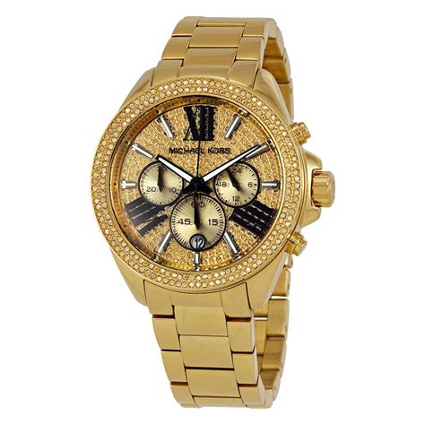 michael kors women's wren chronograph|michael kors automatic women's watches.